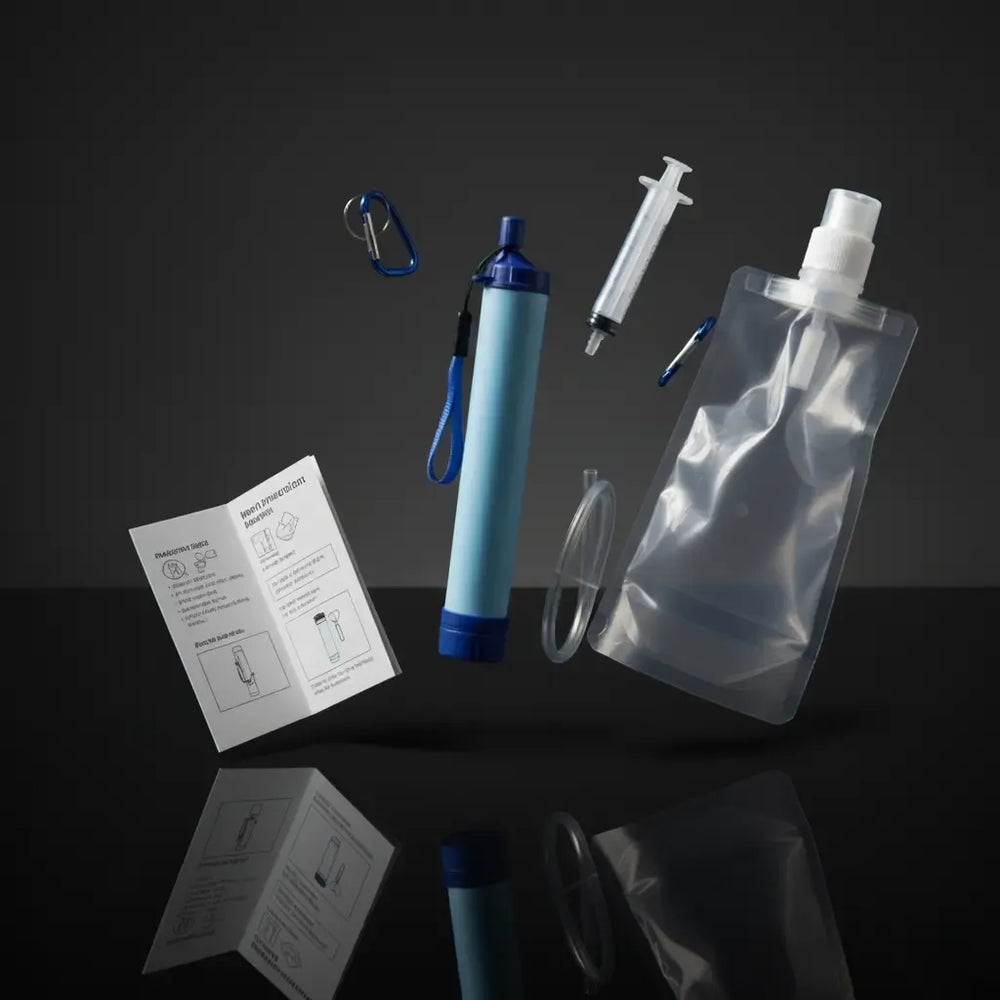 HYDRA-X2 – Survival filtrační brčko na vodu (pro 400 litrů pitné vody) — 6